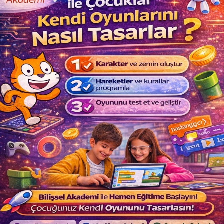 Scratch ile oyun yapmayı öğren!